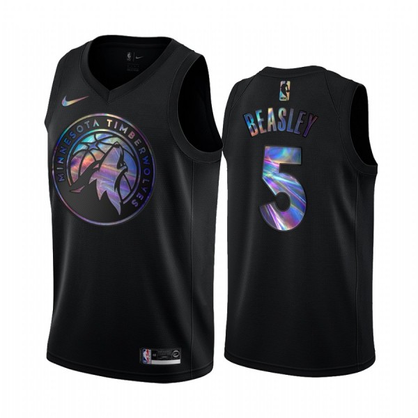 NBA Minnesota Timberwolves Trikot Malik Beasley 5 Iridescent HWC Collection Swingman - Herren